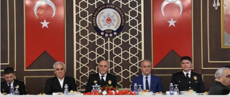 Kars Emniyet Müdürü Saka, emekli emniyet mensuplarıyla bir araya geldi