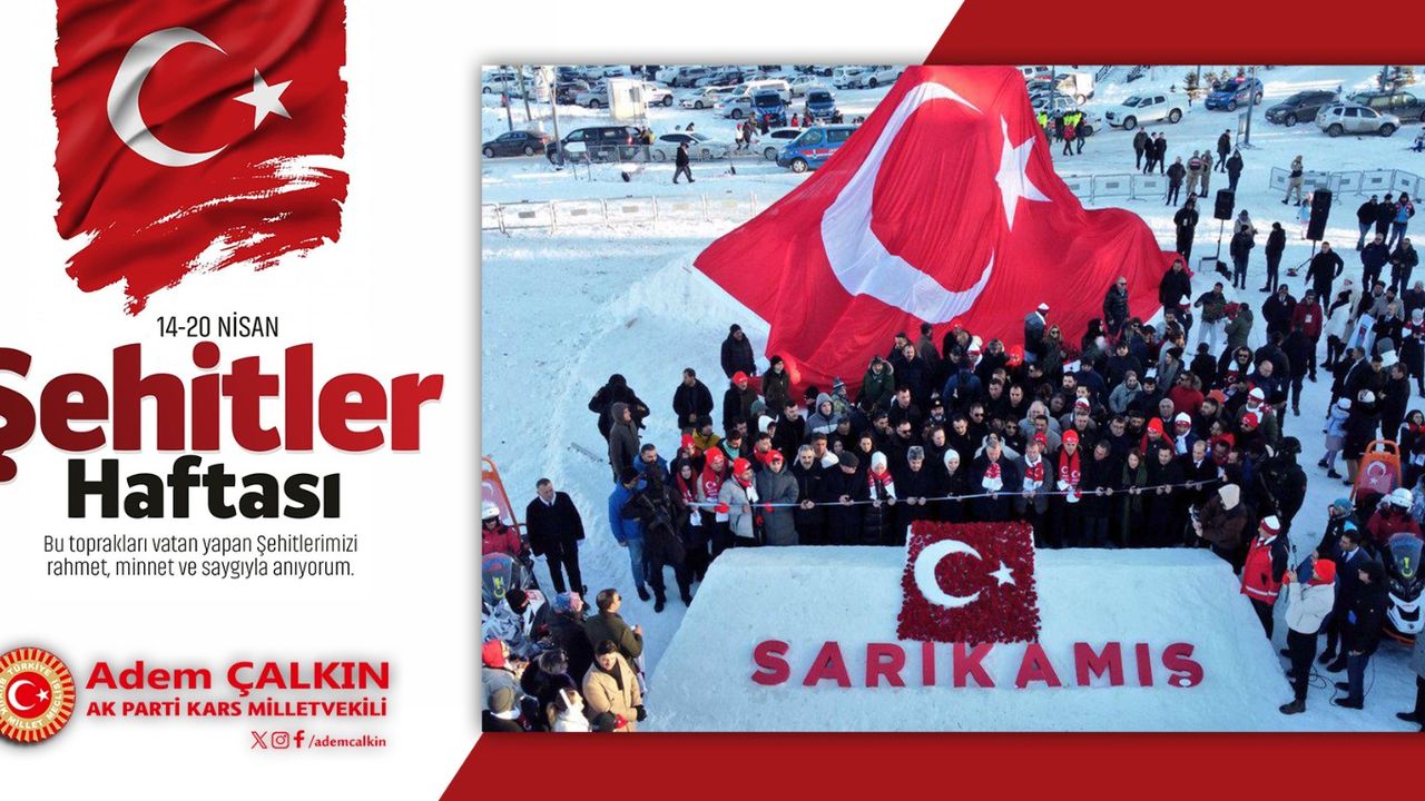 Kars’tan Şehitler Haftası: Vatan ve Şehit Sevgisi
