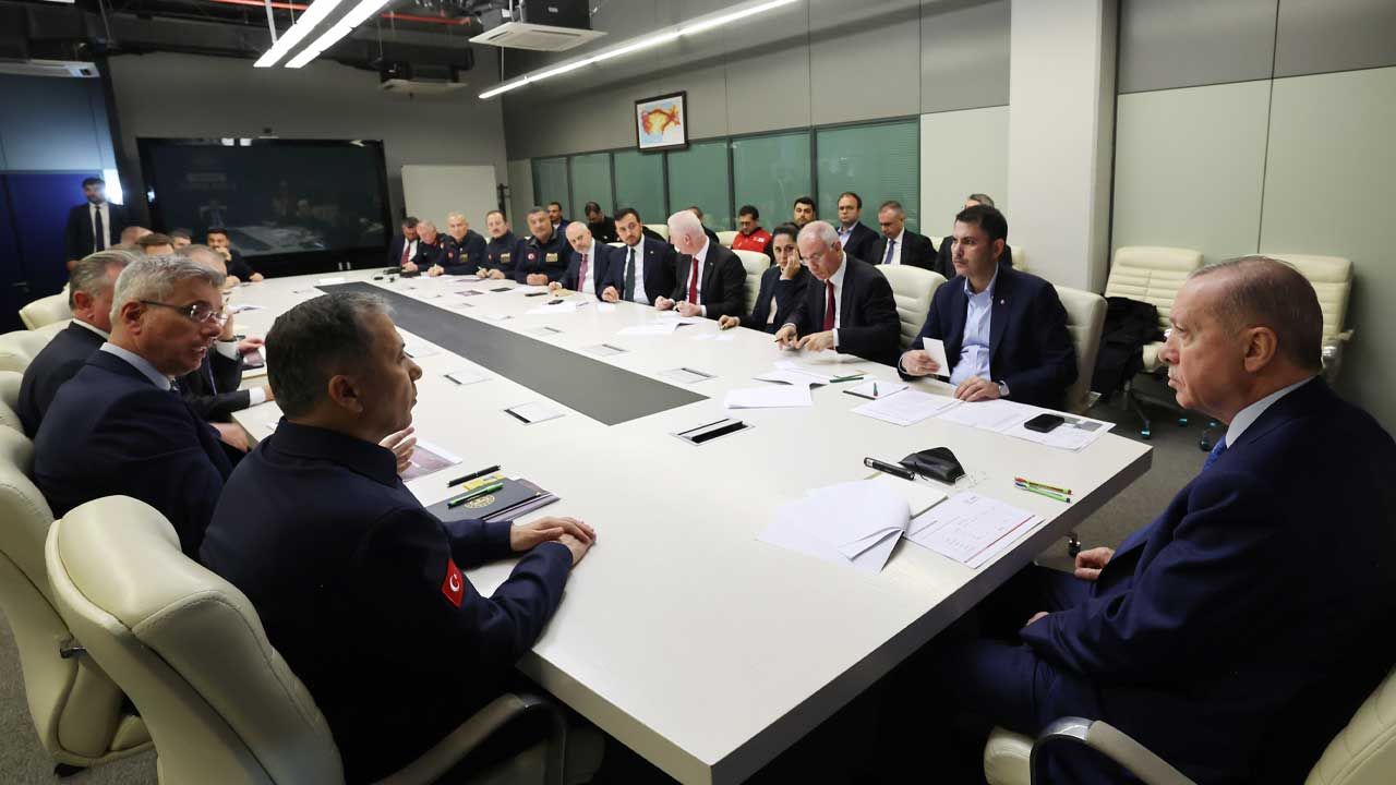 Erdoğan AFAD’da: Marmara Depreminde Can Kaybı Yok