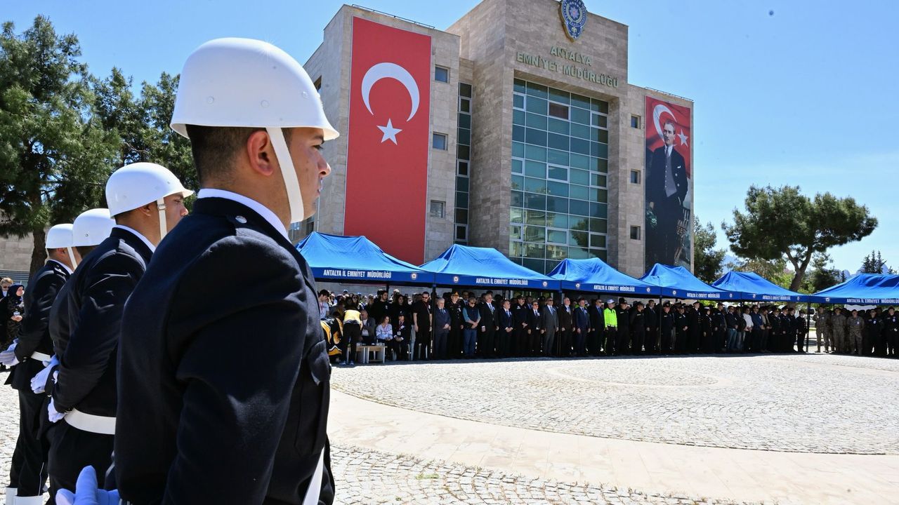 Antalya’da Polis Memuru Görev Şehidi