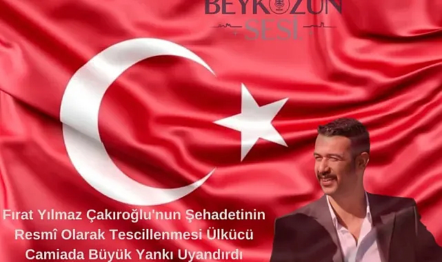 Fırat Yılmaz Çakıroğlu Şehitliği Resmileşti