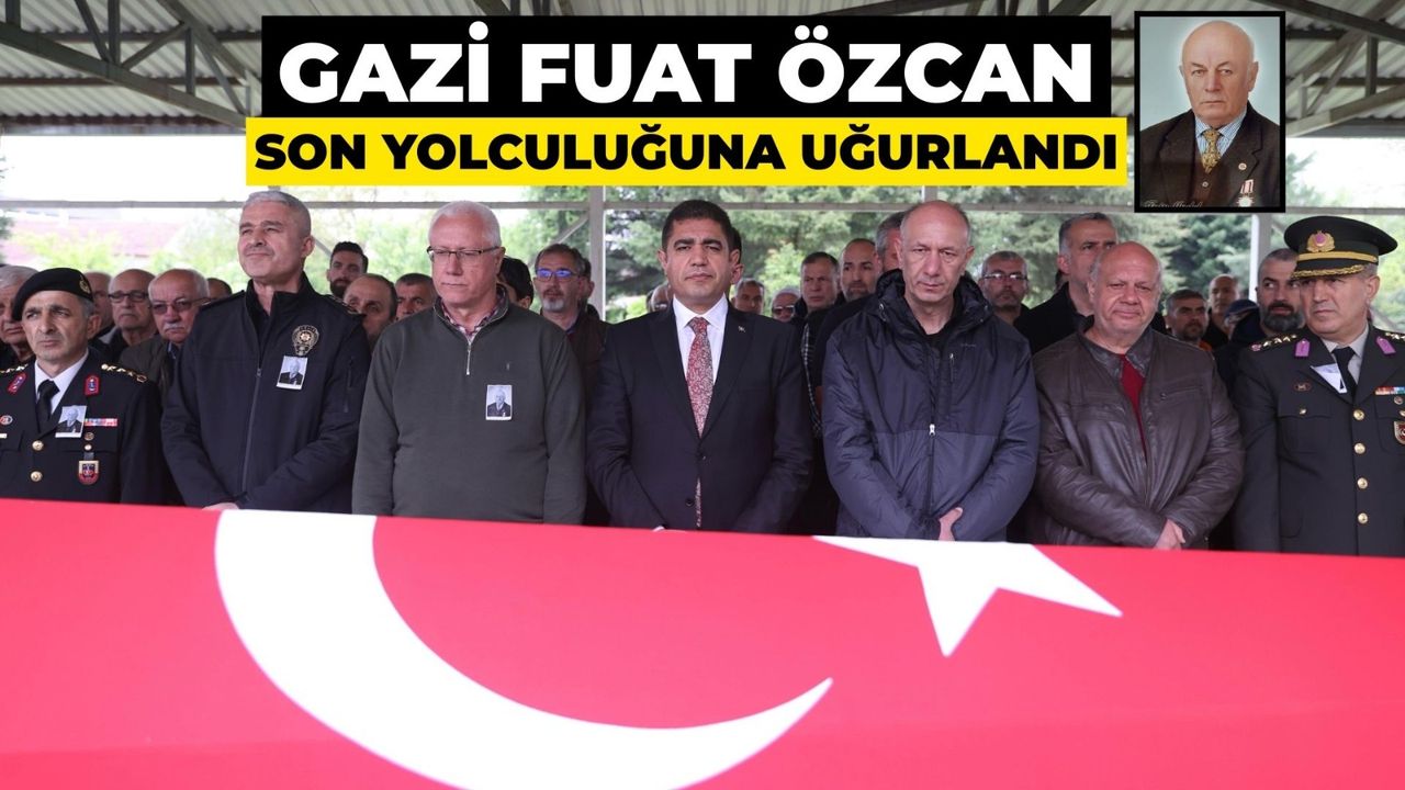 Düzce Kıbrıs Gazisi Fuat Özcan Son Yolculuğuna Uğurlandı
