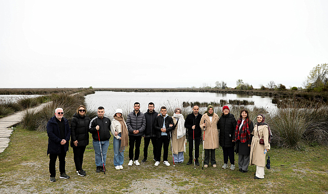 Samsun Büyükşehir’den Görme Engellilere Kuş Cenneti