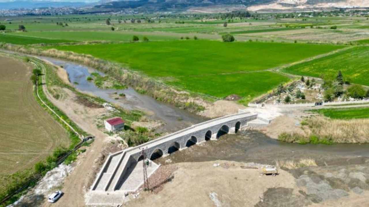 Hatay: Tarihi Danaahmetli Köprüsü Kurtarıldı