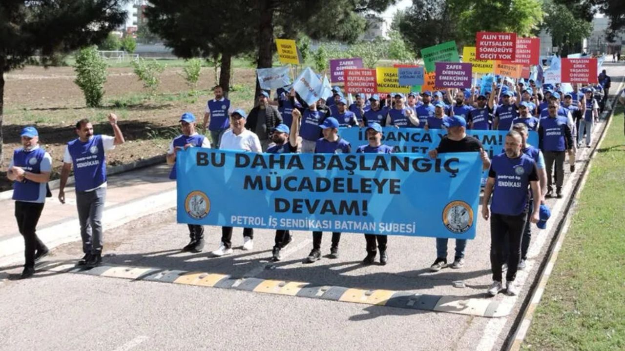 Batman Tüpraş’ta TİS Çıkmazı: İşçiler Eylemde