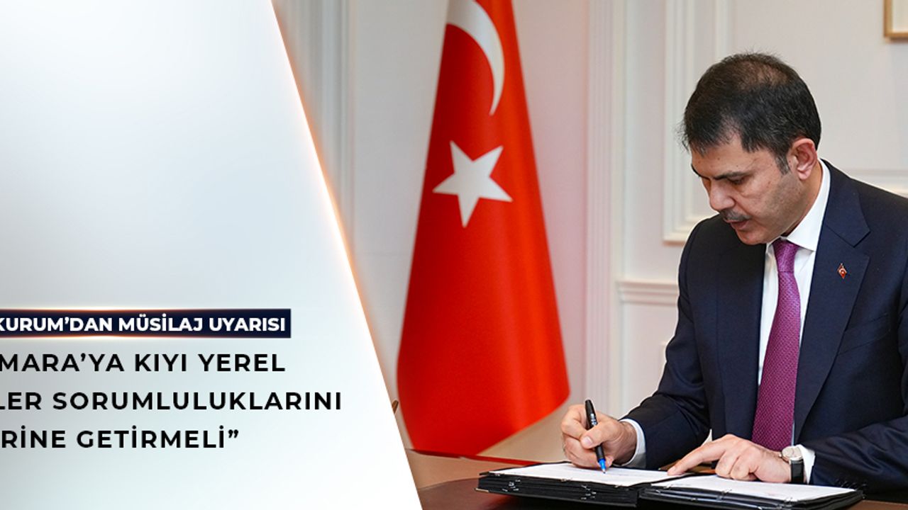 Bakanlık ve ODTÜ Marmara Müsilajını Araştırıyor