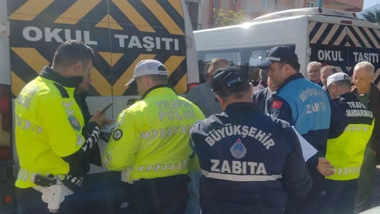 Denizli Okul Servis Denetimi: Eksiklere Yasal İşlem