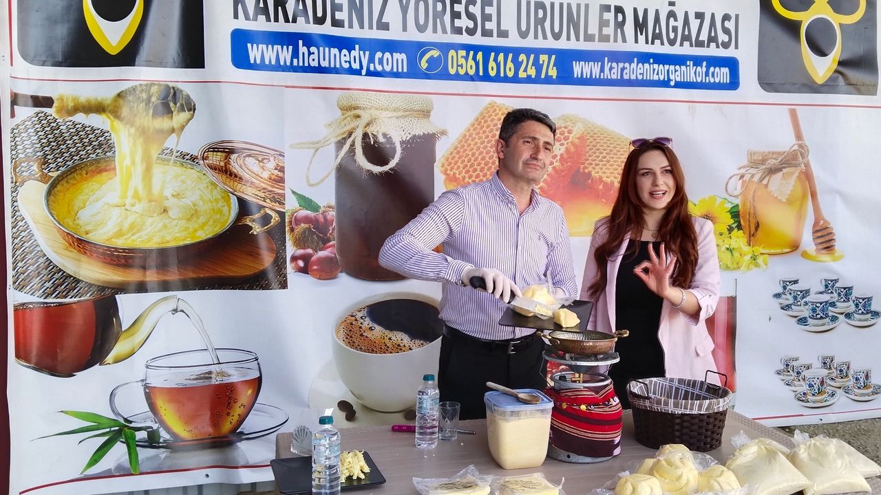 Haunedy Samsun’da Yöresel Kuymak Şovu İlgi Gördü