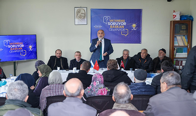 Canik Başkanı Vatandaşla İstişare: Talepler Toplandı