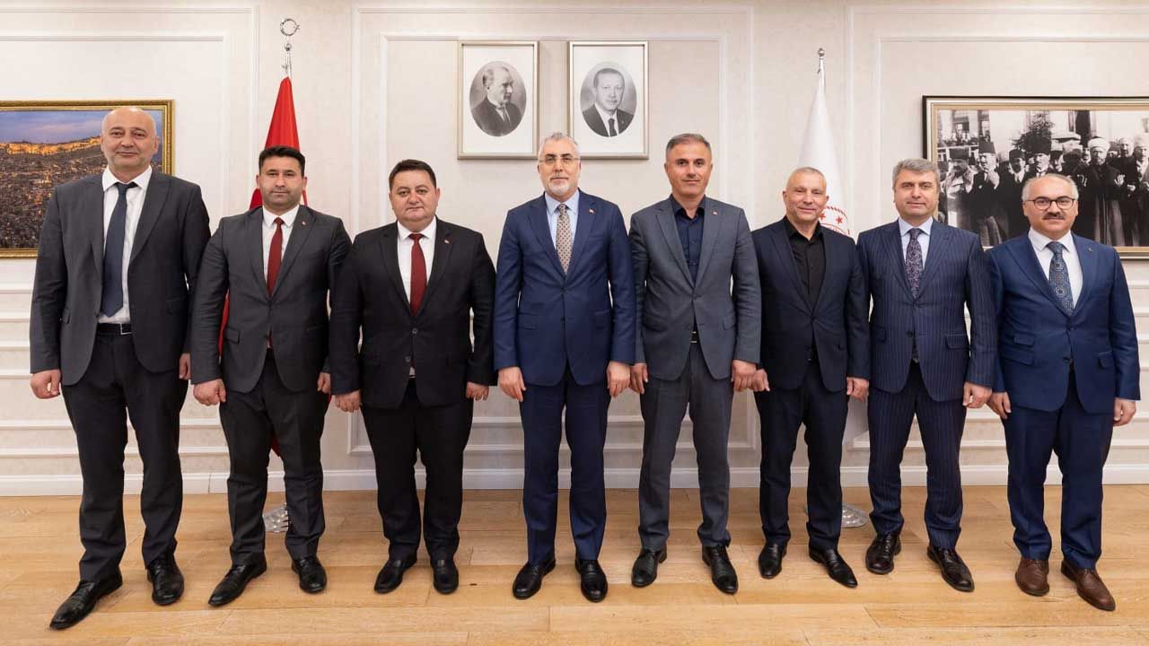 GMİS, Çalışma Bakanı Işıkhan’la Maden İşçilerini Görüştü