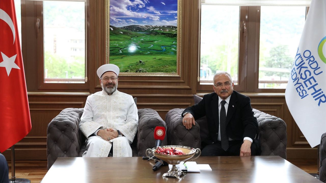 Erbaş Ordu’da: Diyanet Akademisi Projesi Başlıyor