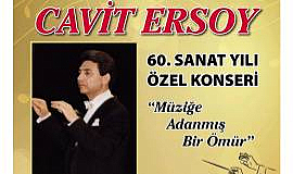 Cavit Ersoy’a Samsun’da 60. Sanat Yılı Saygı Konseri
