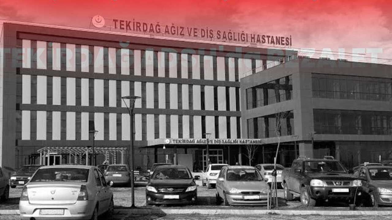 Tekirdağ’da Başhekimden Diş Hekimine Darp İddiası