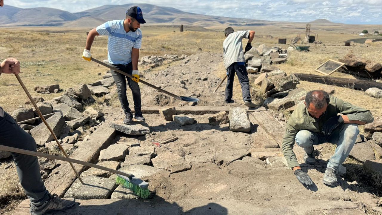 Kars Ani Ören Yeri’nde 2025 Çalışmaları Başladı