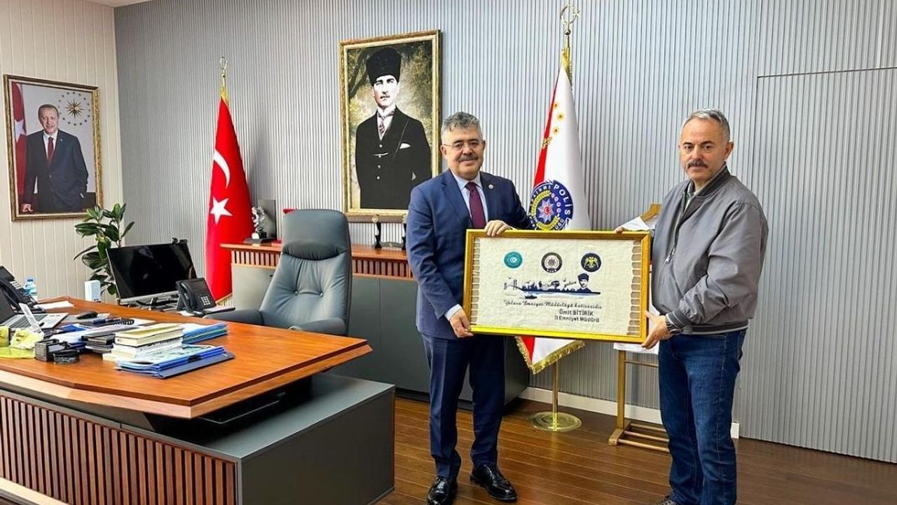 Tipioğlu’ndan Yalova Emniyetine Ziyaret: Güvenlik Görüşüldü