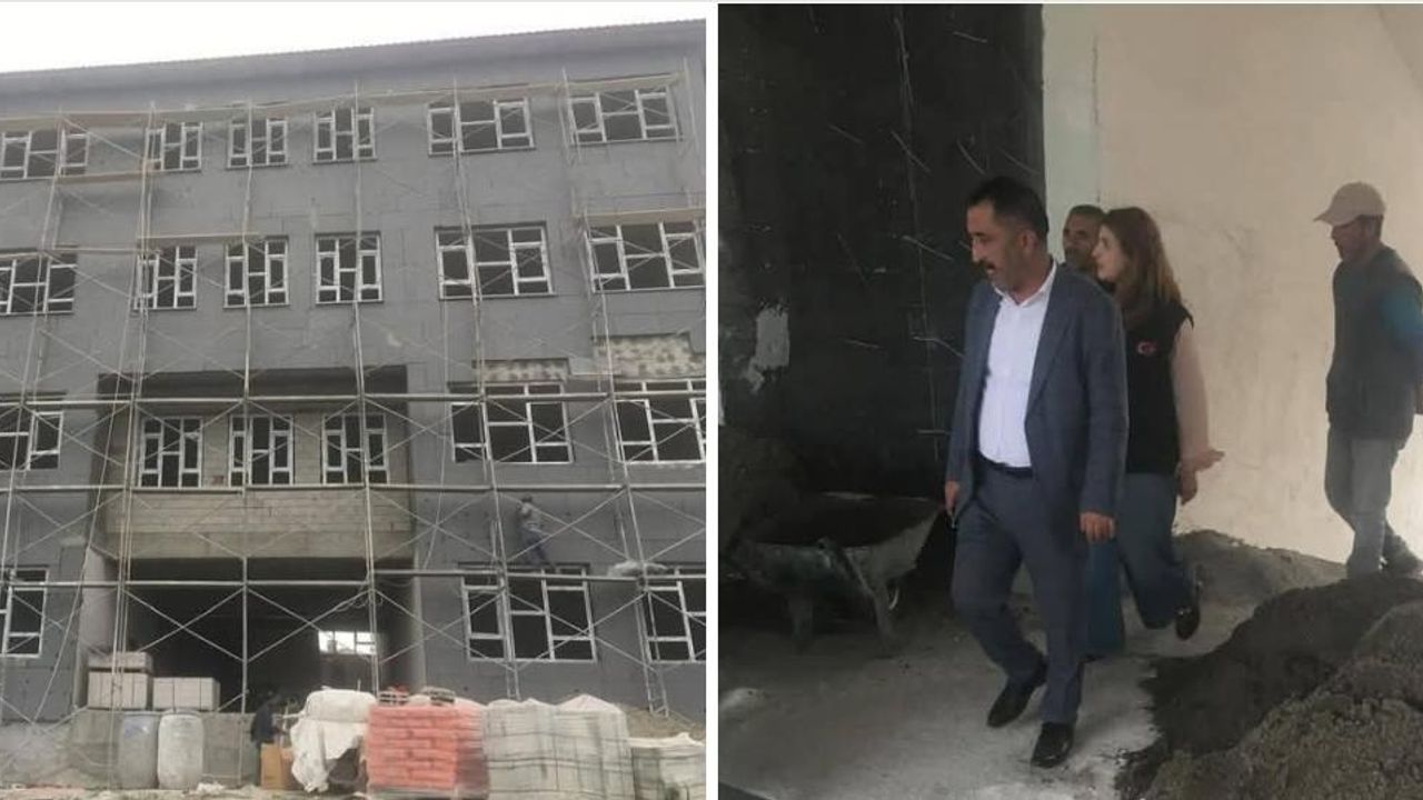 “Yanlızçam Köyü’nde Modern Okul İnşaatı Hızla İlerliyor”