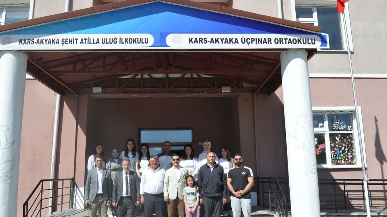 Kars Kaymakamı Kırsal Okulda: Eğitimciler ve Öğrencilerleydi