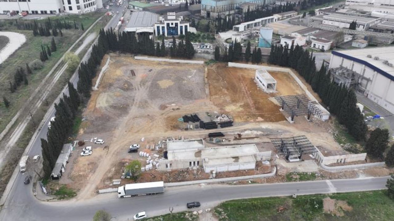 Kocaeli Çayırova Otobüs Garajı Projesi %25 Tamam