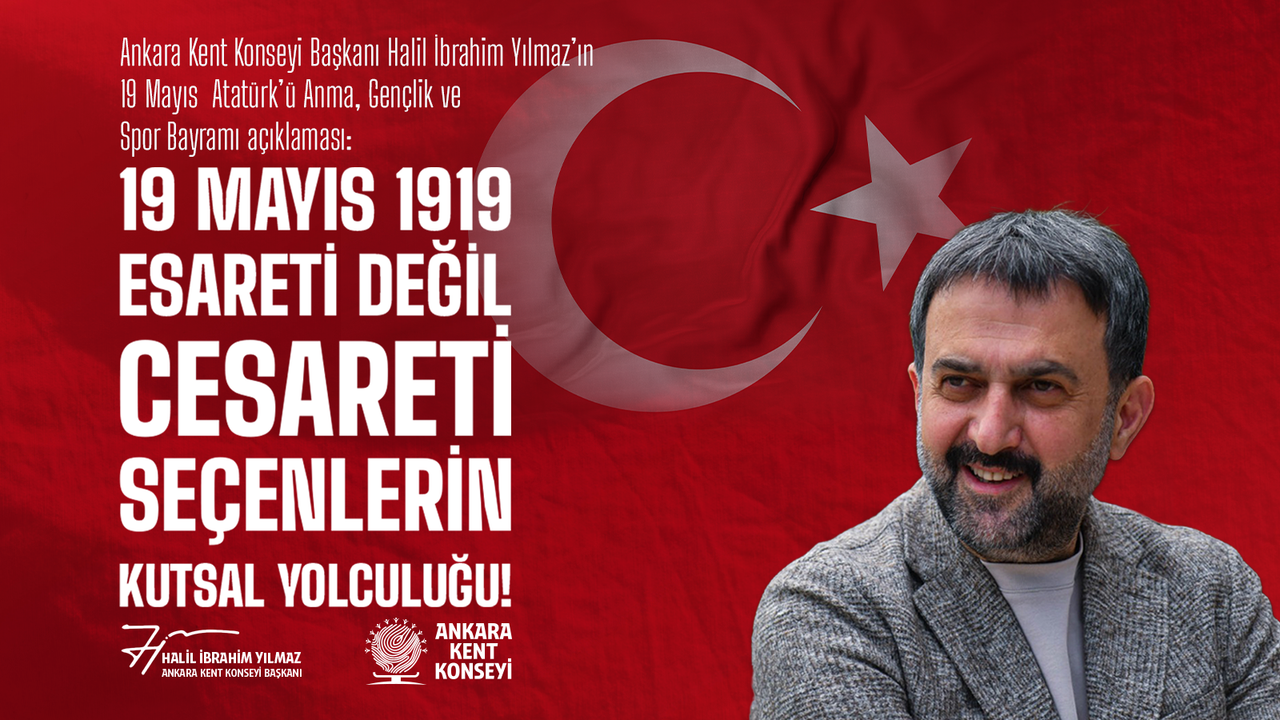 AKK Başkanı Yılmaz: 19 Mayıs Gençliğe Emanet