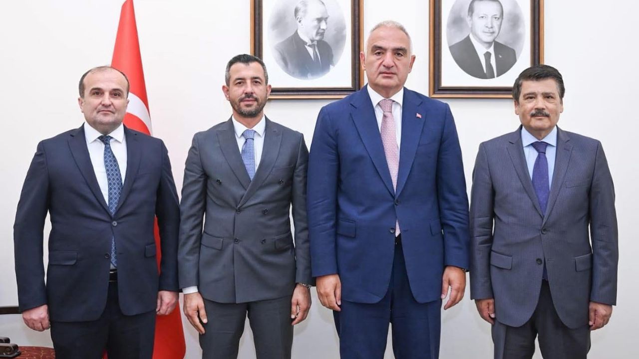 Kültür Bakanı Ersoy’la Serik Projeleri Görüşüldü