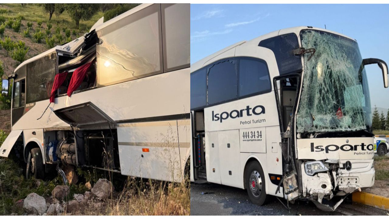 Isparta’da Otobüs Minibüs Çarpıştı: Çok Sayıda Yaralı