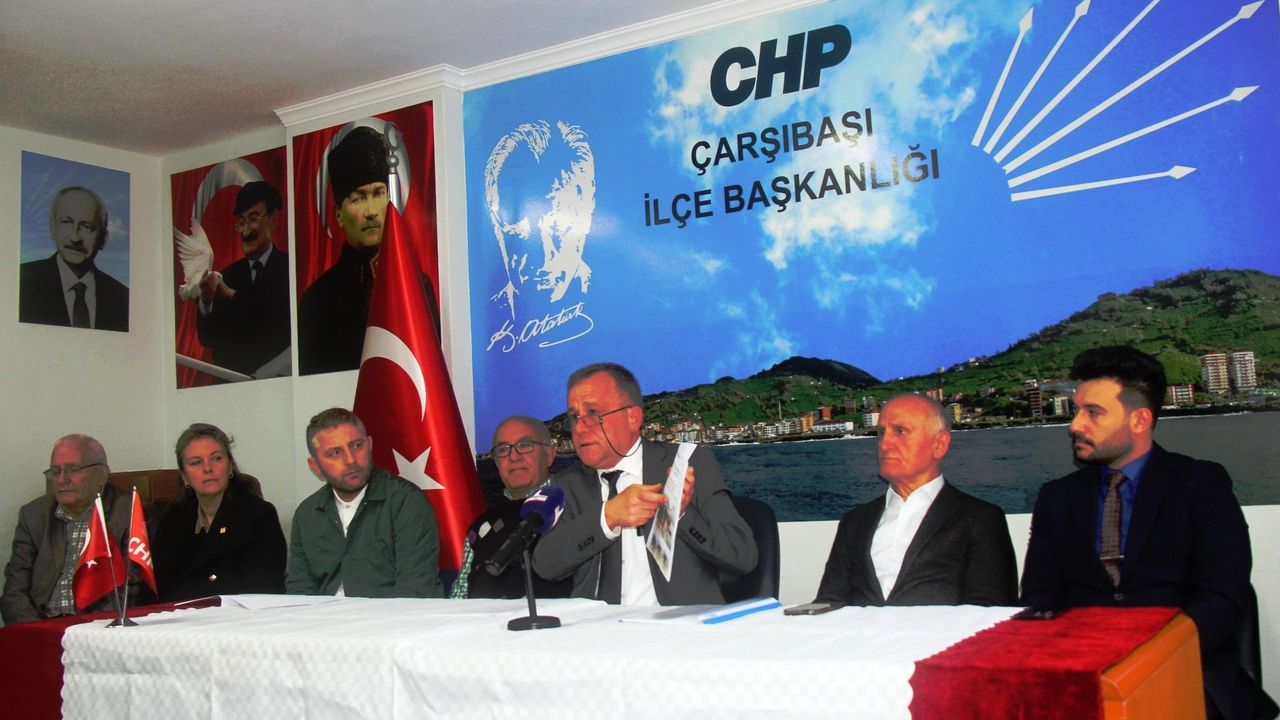 CHP Çarşıbaşı: Makam Aracı Suç Duyurusu, İhale İddiaları