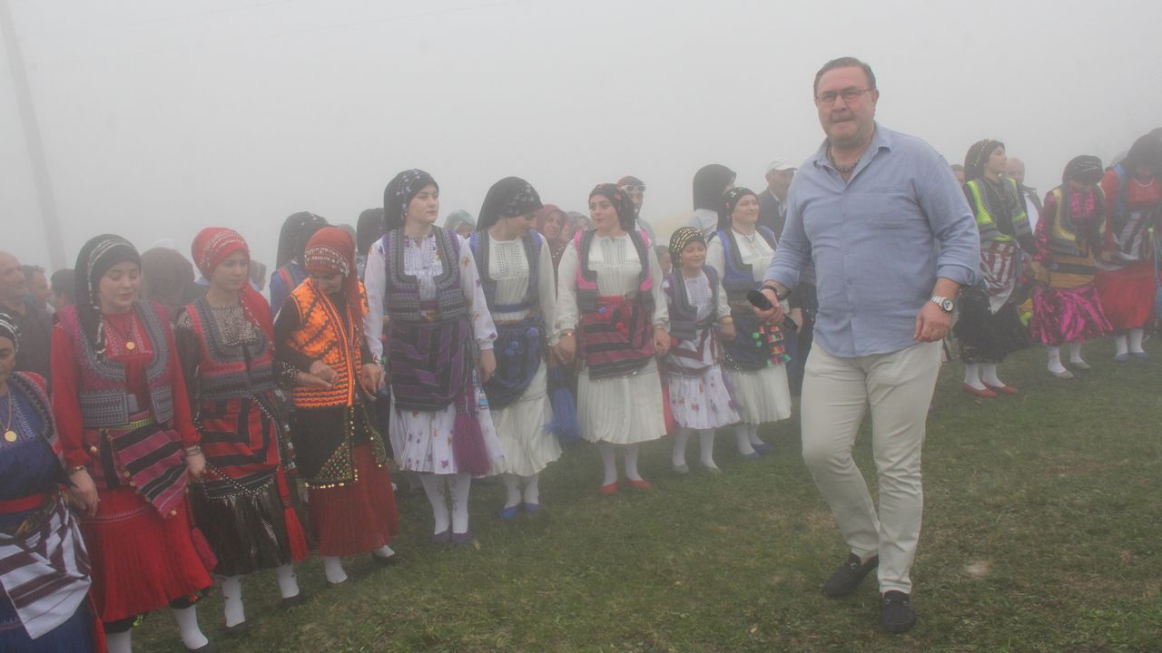 Vakfıkebir Kavalik Yaylası İlk Bahar Şenliği Yoğun Katılım