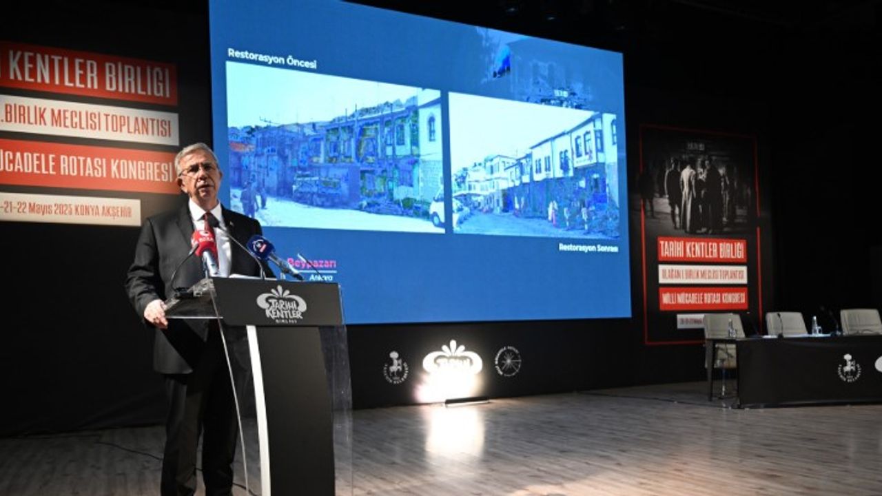 Mansur Yavaş Akşehir’de Milli Mücadele Rotasını Tanıttı