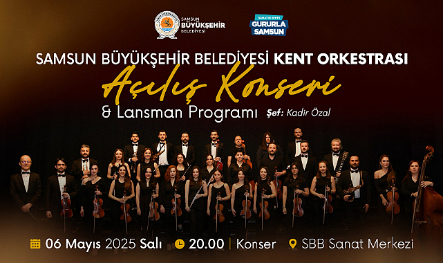Samsun Büyükşehir Kent Orkestrası İlk Konser