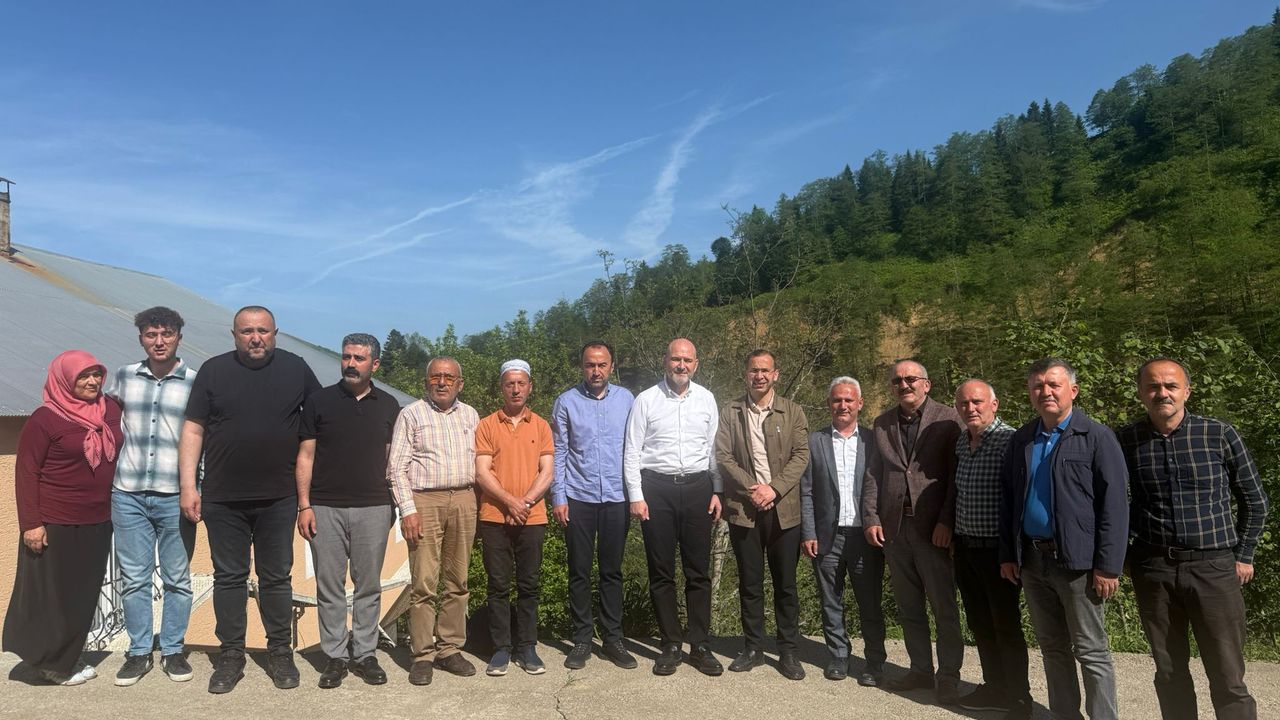 Trabzon’da Önemli Ziyaret: Soylu ve Cora’dan Taziye