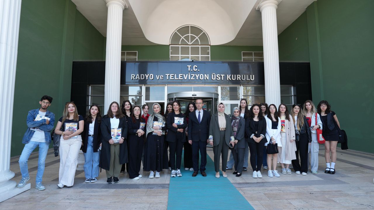 RTÜK Medipol İletişim Öğrencilerini Ağırladı