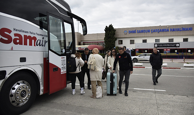 Samsun Havalimanı SAMAIR 11 Ayda 184 Bin Yolcu Taşıdı