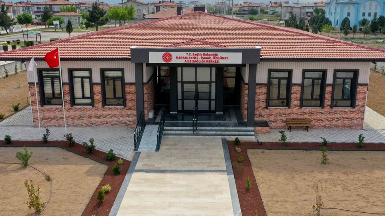 Konya Meram Alakova Yeni Sağlık Merkezi Açıldı