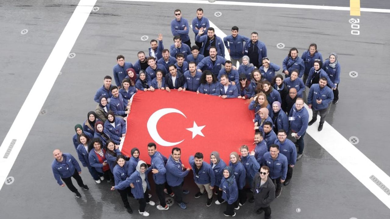 TCG Anadolu ile Mühendislik Öğrencileri Samsun Yolculuğu