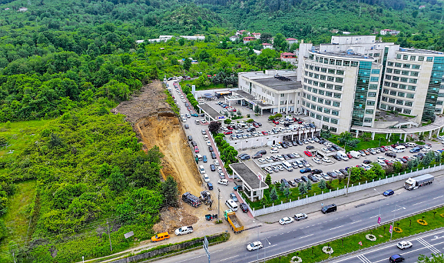 Ünye Devlet Hastanesi Girişi Genişliyor: Erişim Hızlanacak