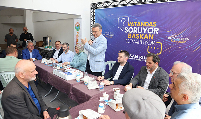 İlkadım’da Başkan Kurnaz Vatandaş Taleplerini Aldı