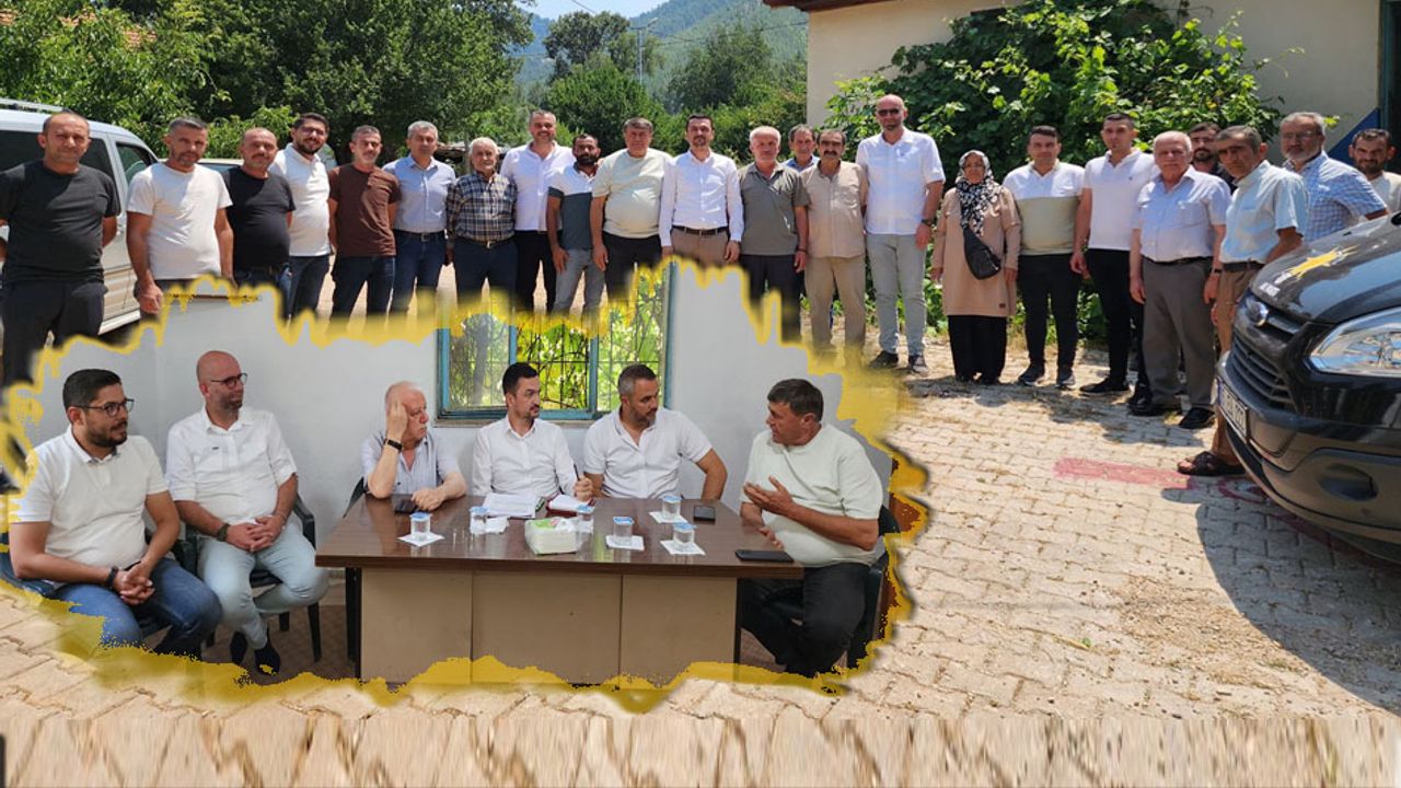 AK Partili Oğuz, Beşkonak Köyü’nde Vatandaşlarla Buluştu