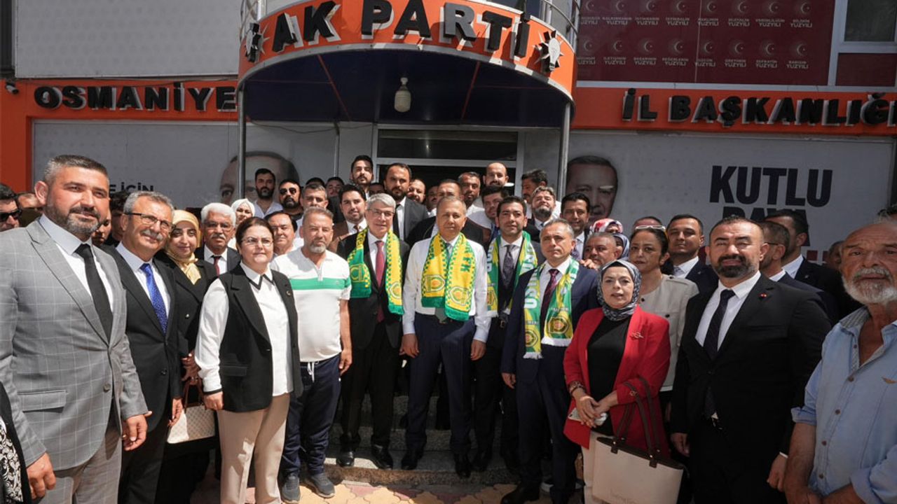 İçişleri Bakanı Yerlikaya Osmaniye’de Türkiye Yüzyılı Mesajı Verdi