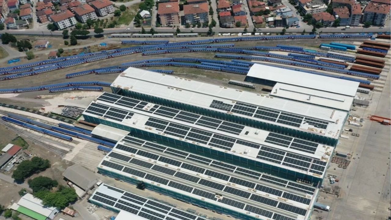 TÜRASAŞ Sakarya’da GES ile Tren Üretiminde Yeşil Enerji Dönemi
