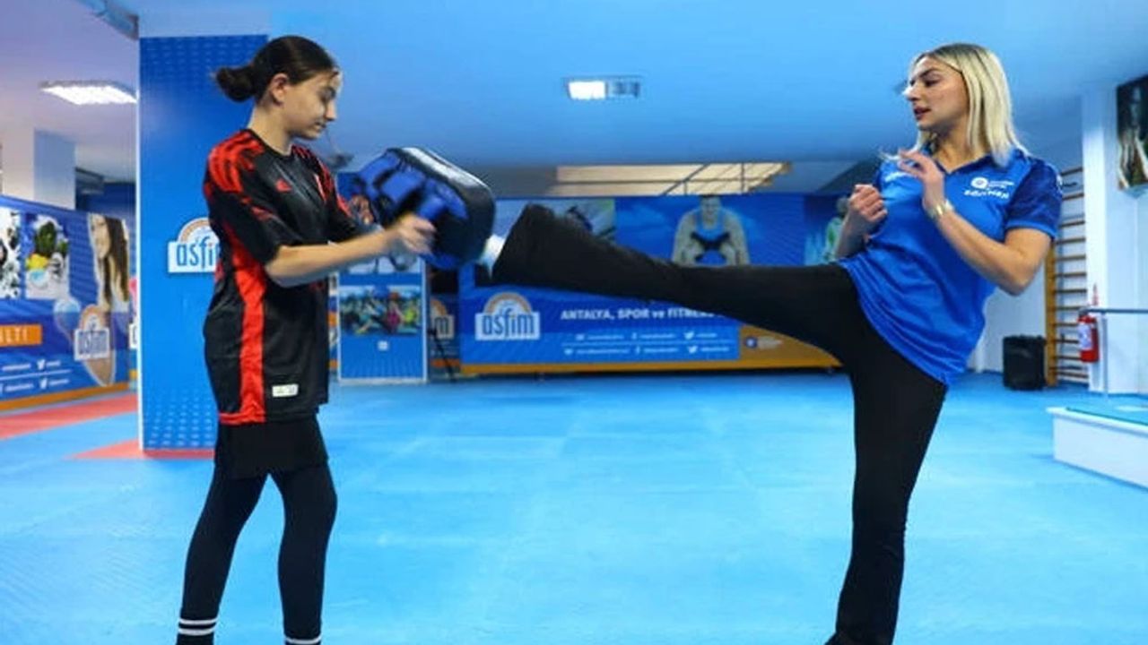 Antalya’da Kadın ve Çocuklara Ücretsiz Savunma Eğitimi