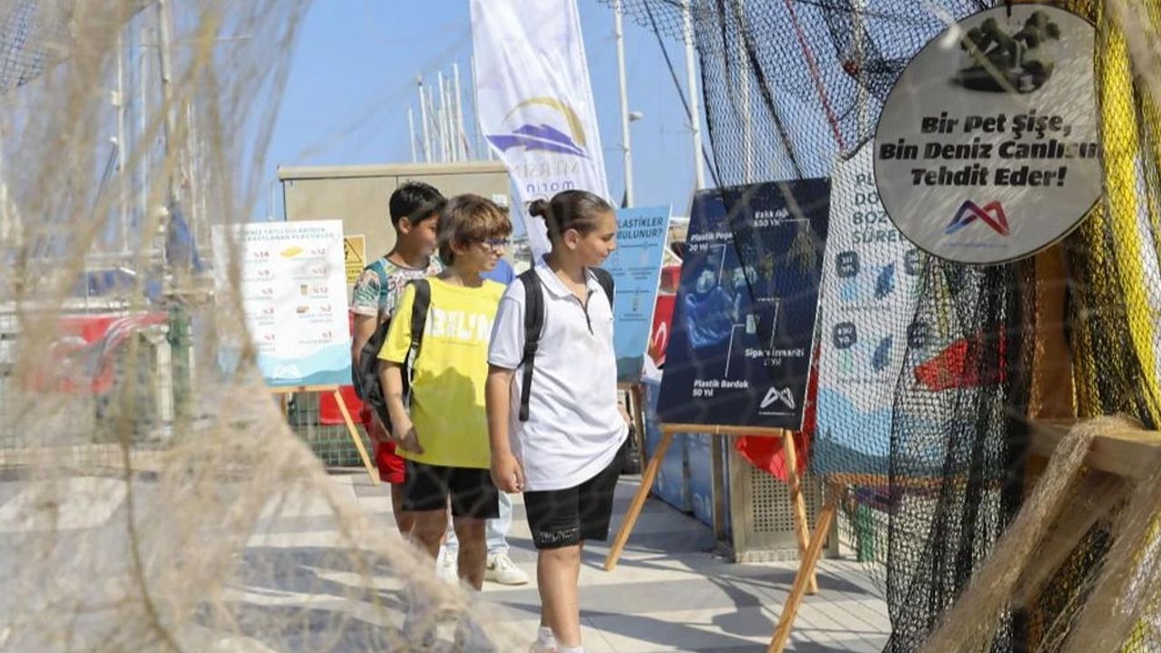 Mersin’de Deniz Dibi Temizliği ile Çevre Bilinci Aşılandı