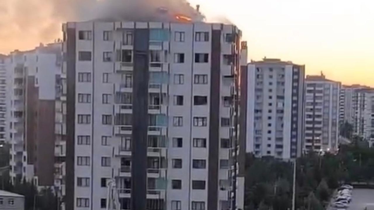 Diyarbakır’da 13 Katlı Binde Yangın: 3 Ölü, 17 Yaralı