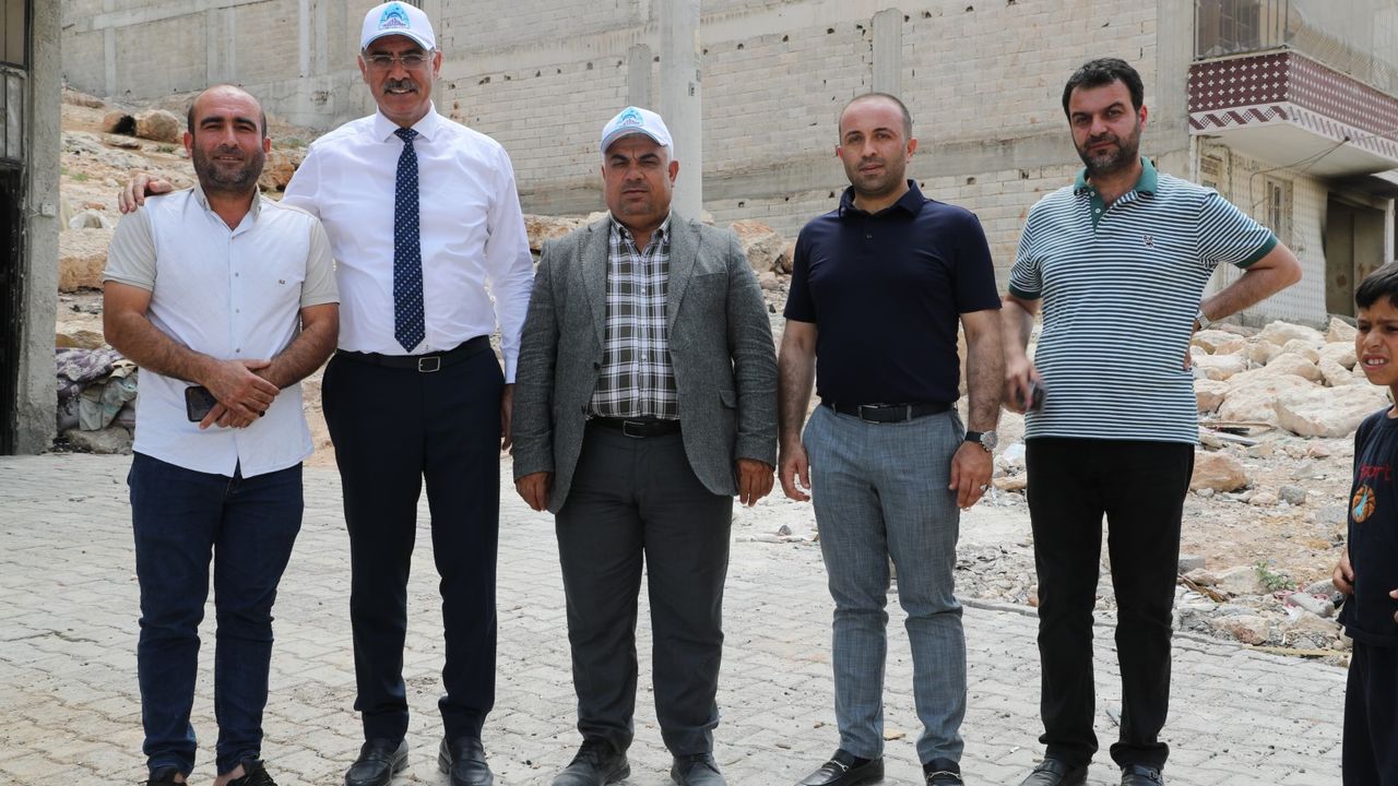 Eyyübiye Belediye Başkanı Osmanlı Mahallesi’nde İnceleme Yaptı