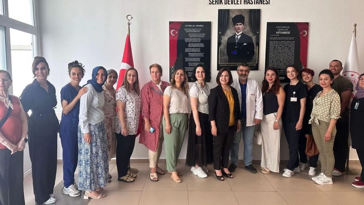 Serik Devlet Hastanesi Anne Dostu Hastane Unvanı Aldı