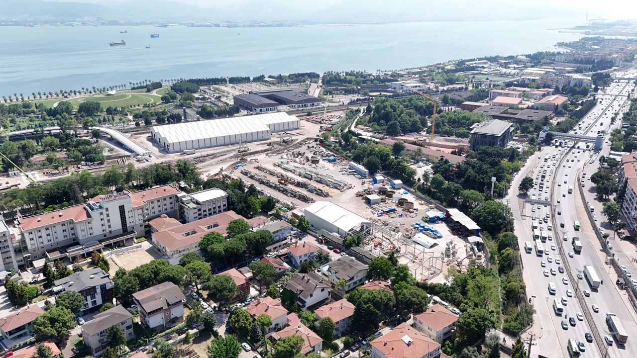 Körfezray Metro Projesi’nde Tünel Açma Makinesi Montajı Başladı