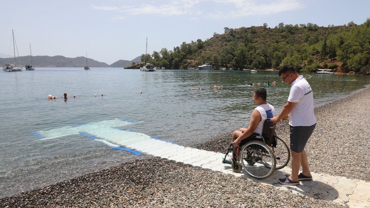 Muğla’da 13 Plaj Engelliler İçin Erişilebilir Hale Getirildi