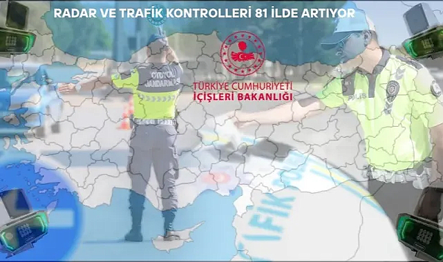 Türkiye’de 2013 Noktada Trafik Denetimi: İzmir Lider