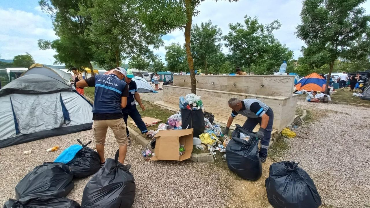 Kocaeli’de Kurban Bayramı’nda Sahiller Titizlikle Temizlendi
