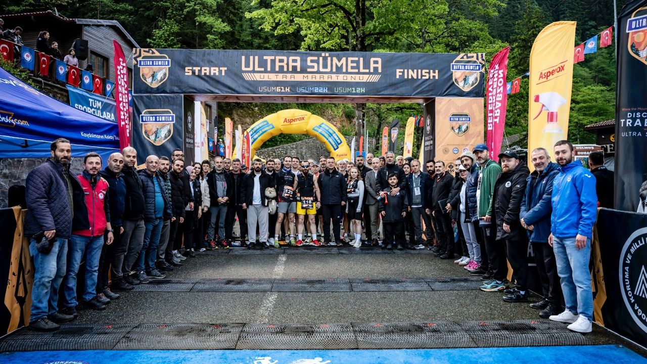 Uluslararası Ultra Sümela Maratonu Trabzon’da Coşkuyla Tamamlandı