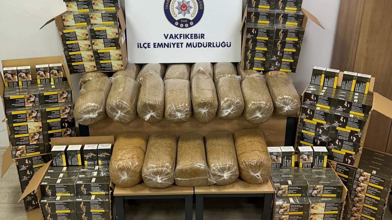 Vakfıkebir’de Tarihi Kaçak Tütün Operasyonu: 105 Kilogram Ele Geçirildi